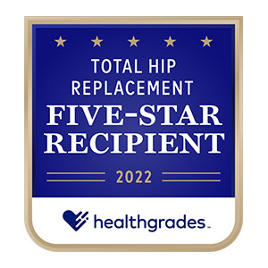 Total Hip 5 Star Healthgrades Award 22