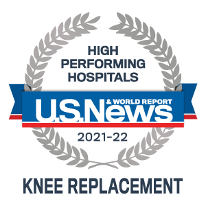 US News & World Report Knee Replacement Award 21-22