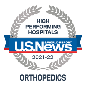 US News & World Report Orthopedics Award 21-22