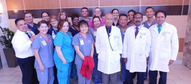 Image of the Brachytherapy team at MemorialCare Long Beach Medical Center