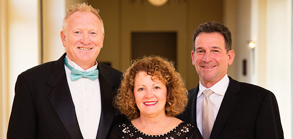Image of guests at Spring Gala 2017 - Dr. Gersten and patient Alan King and wife