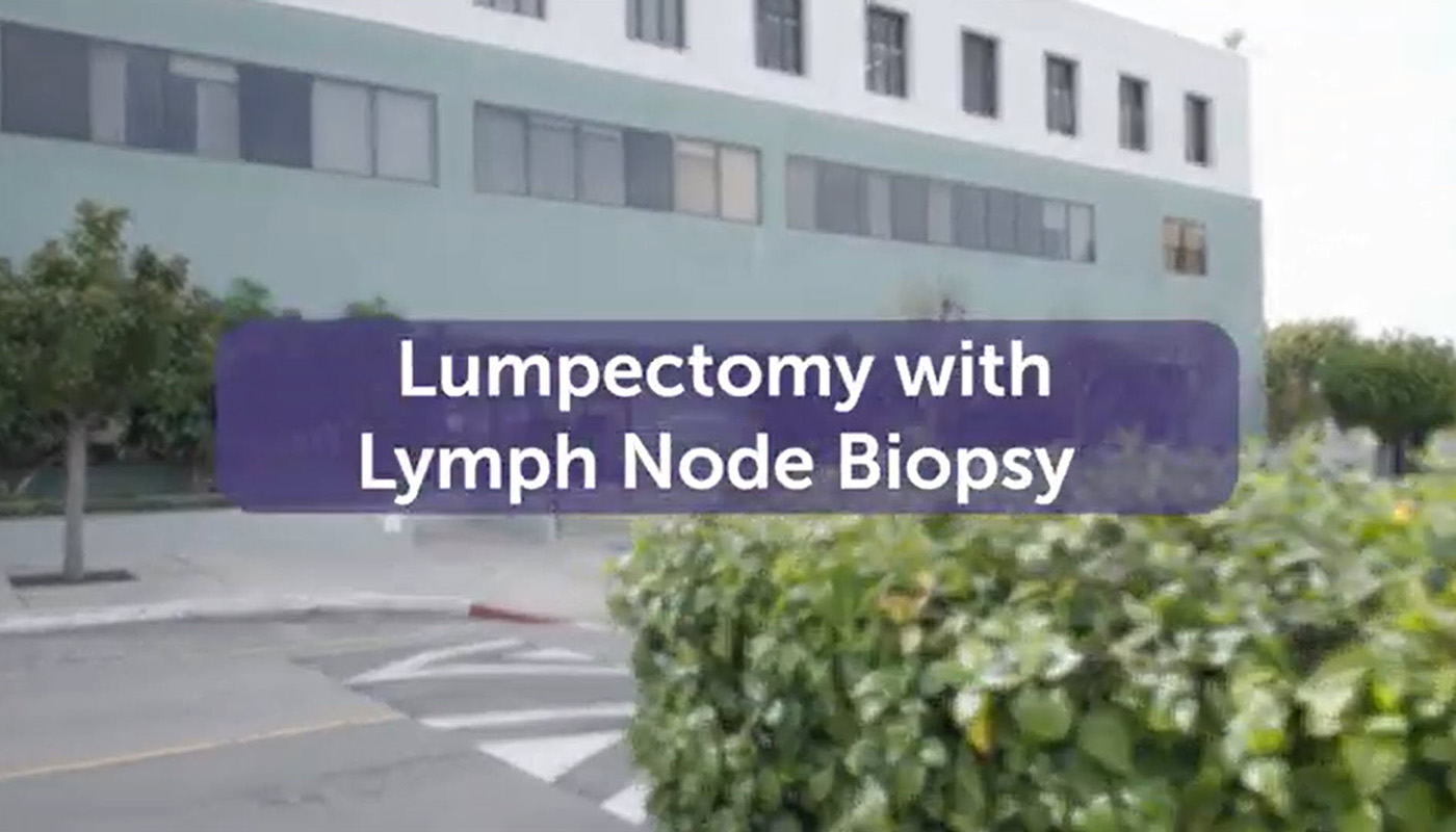 Lumpectomy with Lymph Node Biopsy video